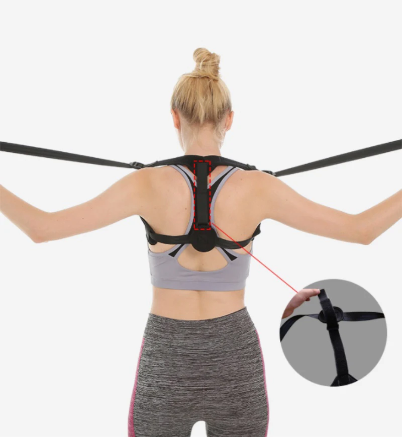 Children Neoprene Adjustable Back Posture Corrector Brace Support Belt Clavicle Spine Back Shoulder Lumbar Posture Correction