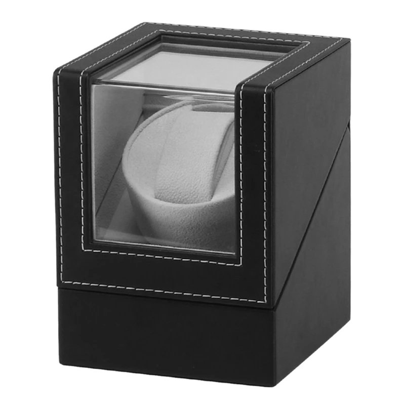 

New Advanced Motor Vibrating Screen Watch Winder Stand Display Automatic Mechanical Watch Winding Box Jewelry Watch Box (Eu Plug