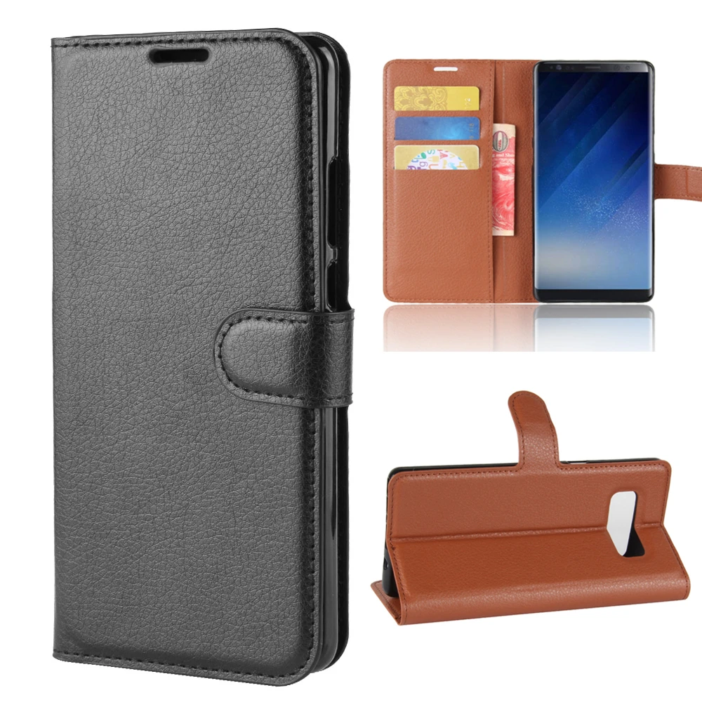Чехол-Кошелек держатель для карт чехол телефона s samsung Galaxy Note 8 Note8 N950F/N/U/W N9500 из