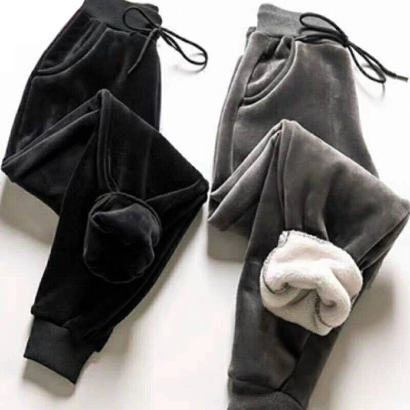 Slim Women Pant Winter Lambskin Cashmere Pants Warm Female Casual Pants Harem Pants Lined Fleece Trousers Autumn Sweatpants Slim Women Pant Winter Lambskin Cashmere Pants Warm Female Casual Pants Harem Pants Lined Fleece Trousers Autumn Sweatpants