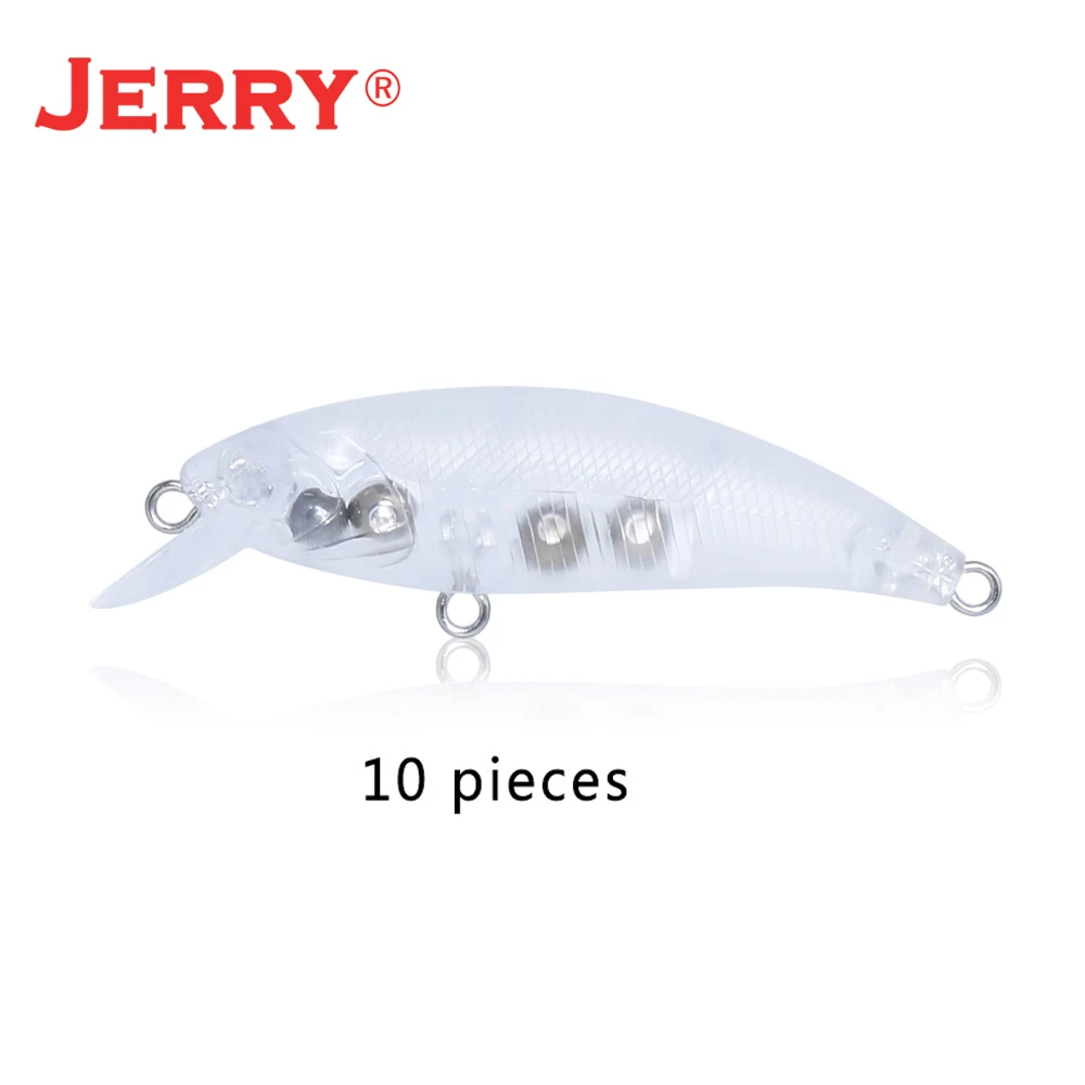 short lip kit 1 Jerry 10 шт. 5 см воблер гольян кренкбейт погружающийся глубокий дайвинг жесткая приманка морские береговые рыболовные приманки - Цвет: short lip kit 1