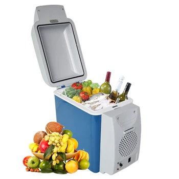 

Smal Fridge 7.5L Vehicle Refrigerator Frozen Home Appliances Low Noise Heating And Cooling Tools Freezer Household Appliance