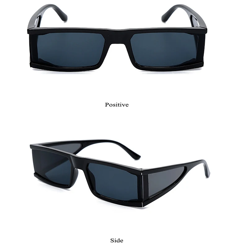 Модные очки, солнцезащитные очки, разноцветные, материал ПК, женские, индивидуальные очки, европейский стиль, уличные, квадратные