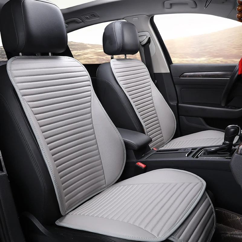 2020 Easy Clean Not Moves Car Seat Cushions Accessories For Kia Rio Pu Leather Non Slide Seats Cover Water Proof X1 X30 | Автомобили и