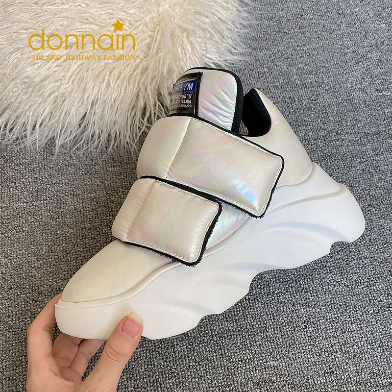 Chunky Sneakers Fashion Shoes DONNAIN Women Platform Thick-Bottom Casual Original-Design