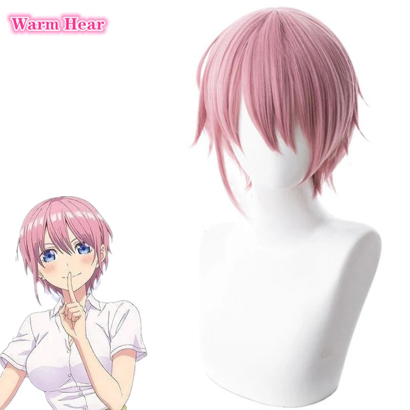 

Парик для косплея из аниме «no Hanayome Ichika Nakano», термостойкие короткие искусственные волосы с шапочкой