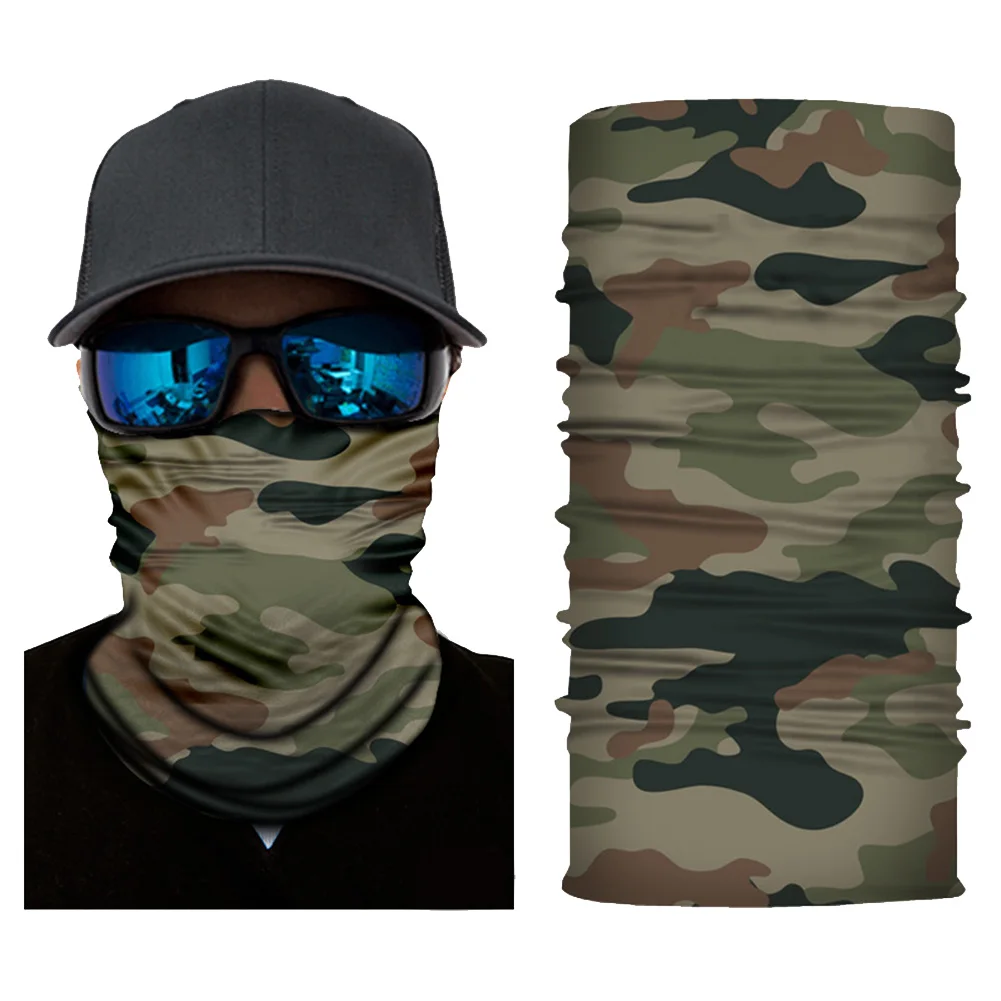 Headband Bandana Multifunctional Seamless Sports Headwear Neck Gaiter Headwrap Face Mask THJ99