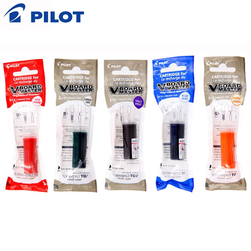 Pilot Ink Cartridge For Pilot Whiteboard Marker (Board Master) Refill Writing Supplies WBS-VBM Japan Imported 1 set of rotary buckle 1 set of table board buckle rv supplies complete table lock trailer folding outdoor table cabinet rotary