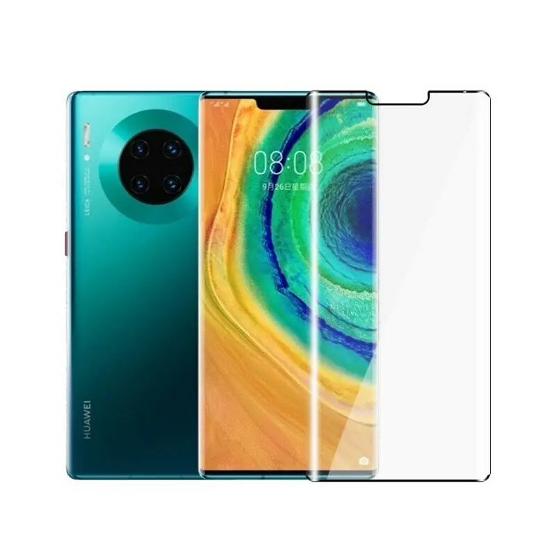 Защитное стекло с полным покрытием для Huawei Mate 30 Pro закаленное 20 P30 защита