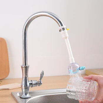 

Household Kitchen Faucet Nozzle Water Filter Anti-Splash Kitchen Water Filter Tool 360 Rotating Tap Water Filter Faucet Tool