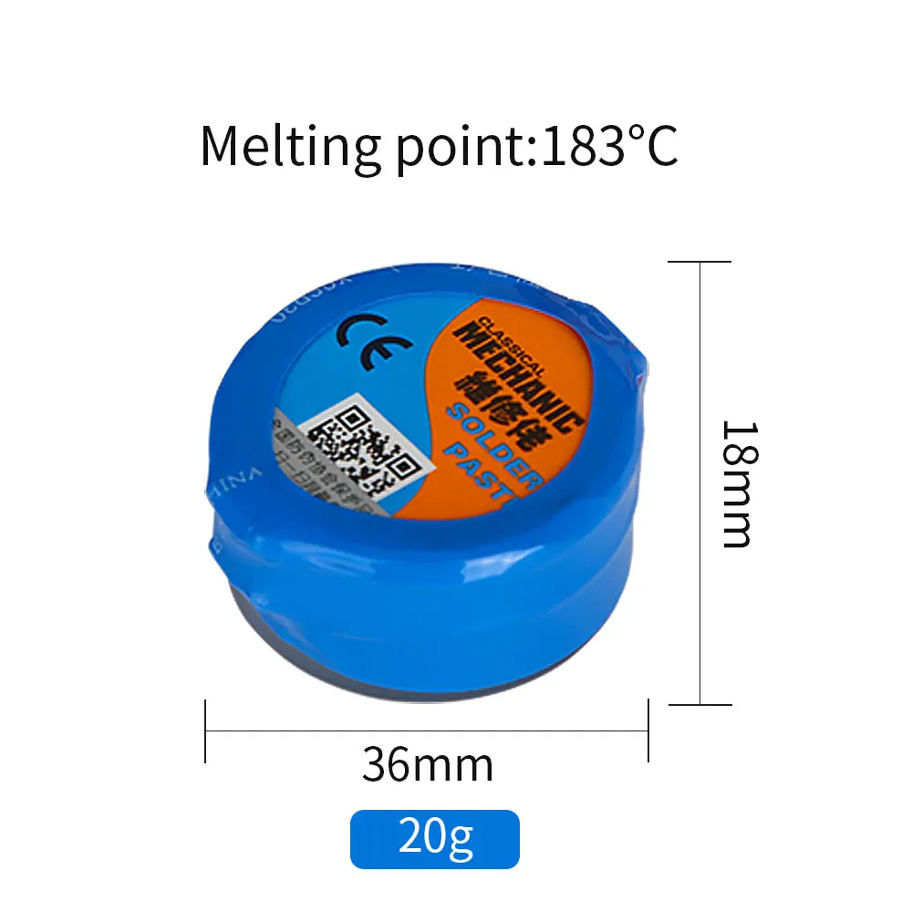 fibre metal welding hood Solder Paste Flux Tin Paste Melting Point 138°C and 183°C Tin Sn63/Pb67 for Soldering Iron Circuit Board Repair BGA SMT Rework plastic welding rod Welding & Soldering Supplies