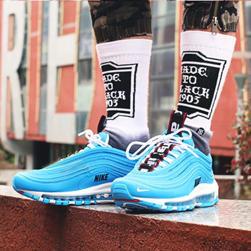 Оригинальные мужские кроссовки для бега Nike Air Max 97, спортивная обувь для прогулок, амортизирующие кроссовки для мужчин