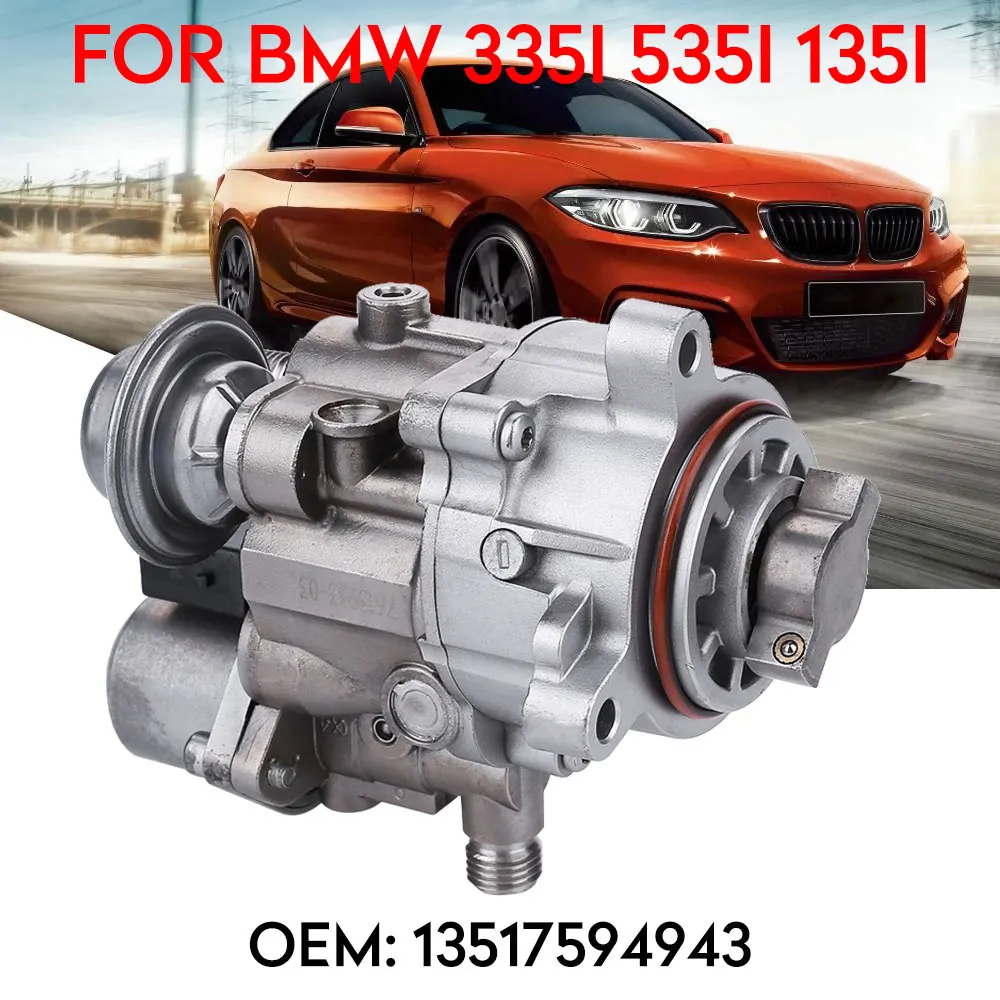 Vehemo Pressure Car Fuel Pump Fittings Kit High Pressure Fuel Pump Genuine Delivery Direct Injection For BMW 335i 535i 135i