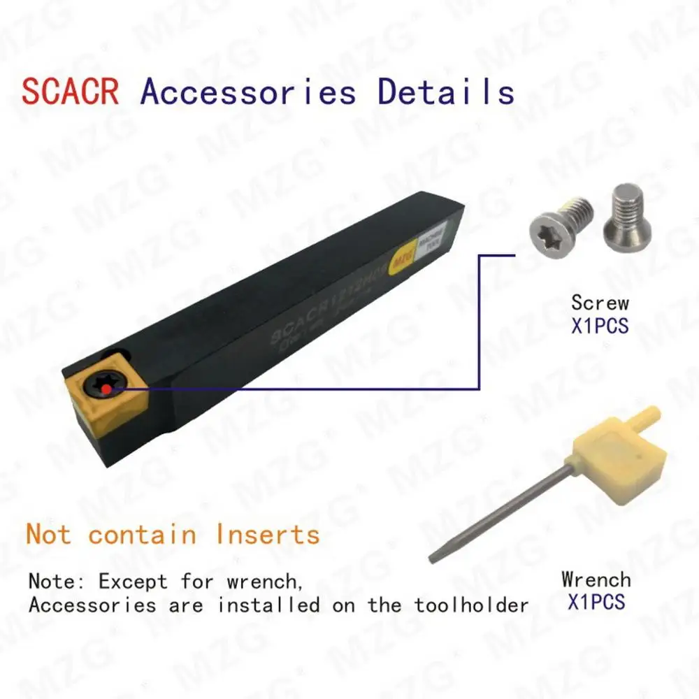 Токарный станок MZG SCACR 1010 CNC 10 мм 12 мм|lathe cutter|cnc turningboring bar tool |