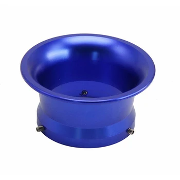 

Suitable For Motorcycle 55mm Air Filter Speed Laminated Wind Cup Horn Fit PWK Blue High Quality Alloy Air Filter Interface