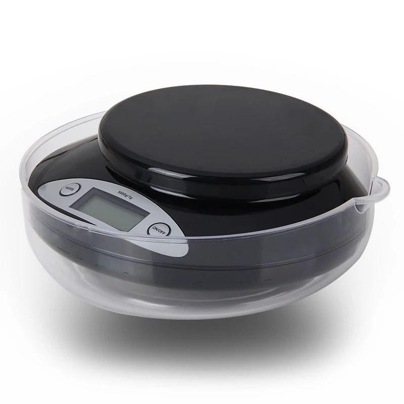  5KG Digital Scale LCD Electronic Food Scales Precise Measuring Tools Home Kitchen Weighing Scale Wi - 4000367880092