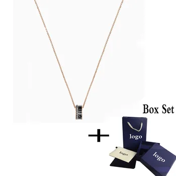 

MINA BEAR 2020 summer hot new gray rose gold girls fashion clavicle chain pendant, suitable for sending friends and girlfriends