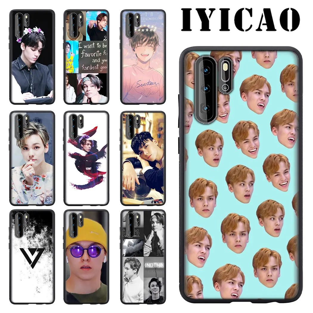 IYICAO Vernon meme Soft Phone for Huawei P8 P9 P10 P20 P30 Lite Pro P Smart Z Plus 2019 Cover |
