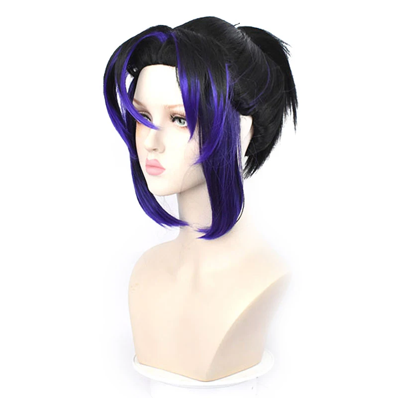 

Unisex Wig Anime Demon Slayer'S Animation Elements Play Costume Realistic Cosplay Wig Gradient Color