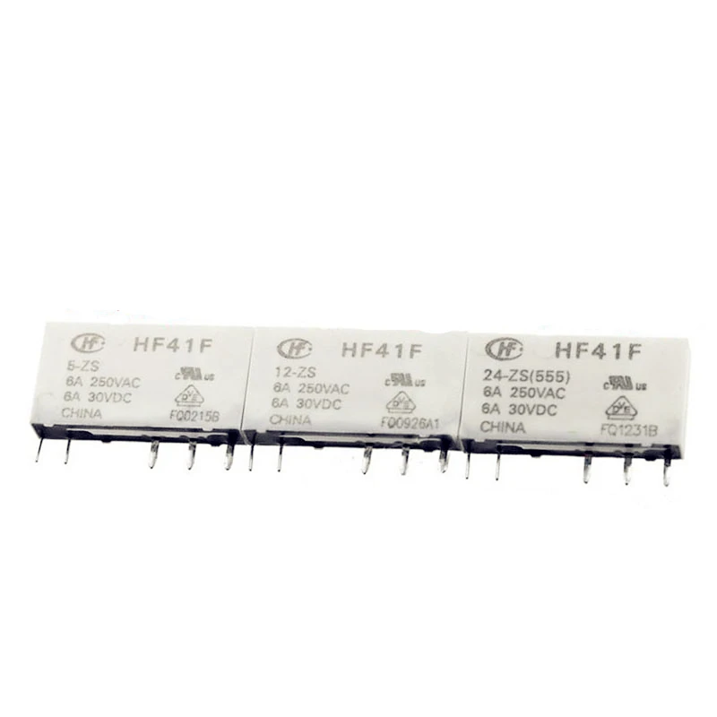 41F HF41F промышленное Реле миниатюрные реле мощности HF41F-24-ZS HF41F-12-ZS HF41F-5-ZS 24V 12V 5V ZS 5PIN |