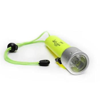 الغوص مصباح يدوي السوبر مشرق 2000LM Q5 مقاوم للماء تحت الماء فلاش الغوص العميق الغوص LED معدات إضاءة الغوص - Image 4