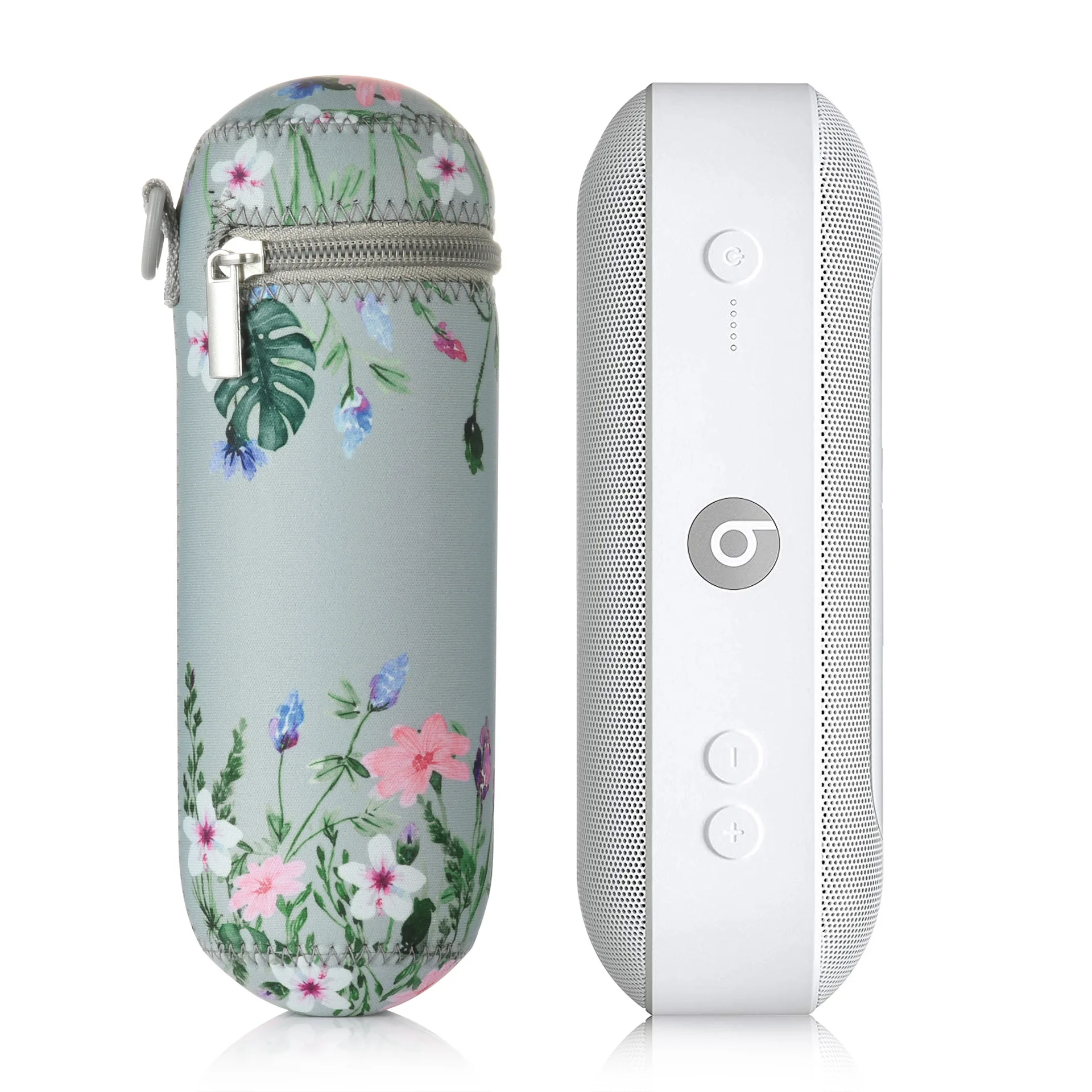 

Sky Cross Border Beats pillp Audio Storage Protective Case Floral Print Personality Paragraph Neoprene Speaker Bag