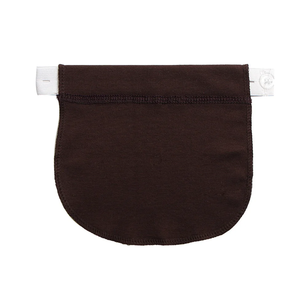 Брюки регулируемый удлинитель для беременных пояс джинсы Талия беременность мягкий пояс эластичный - Цвет: Cotton Coffee