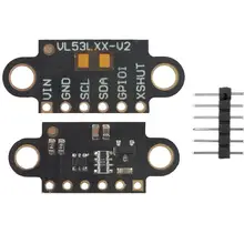 VL53L1X лазерный начиная время полета Сенсор Модуль Расстояние 400 см измерения Плата расширения, модуль CJMCU-531