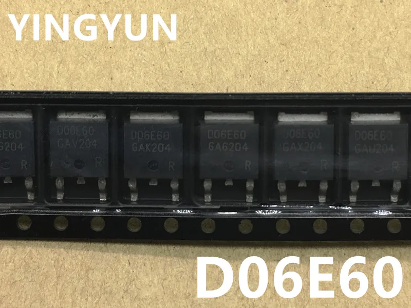 

10 шт./лот IDD06E60 D06E60 600V 6A TO-252