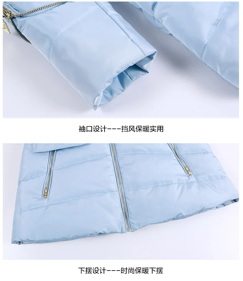 Pregnant Women Cotton Overcoat Large Size Maternity Clothes Thick Winter Tops Autumn And Winter Cotton-padded Jacket Mid-length