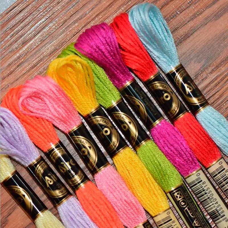 Cross Stitch Floss 35 colors 5 pieces