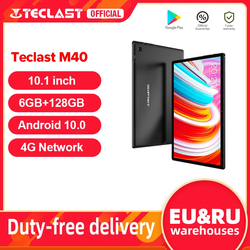 Teclast M40 Android 10 Tablet 1920x1200 10.1 Inch 4g Network 6gb Ram 128gb Rom Unisoc T618 Octa Core Tablets Pc Dual Wifi Type-c - Tablets - AliExpress