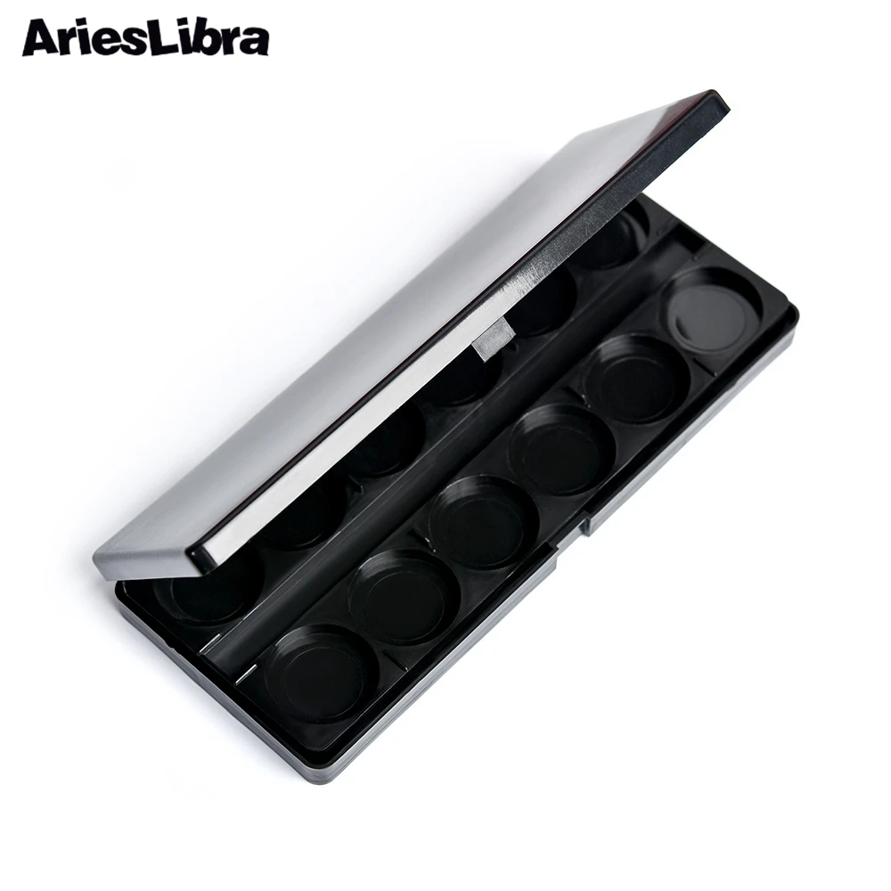AriesLibra, 12 цветов, палитра красок, поднос для ногтей, инструменты для рисования ногтей, гель для маникюра, рисование, смешивание, палитра цветов
