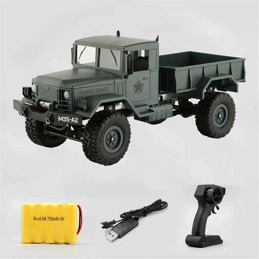 

FY001A 2.4G Crawler Military Car Simulation Four-wheel Drive Climbing Car Remote Control Military Car Truck Toy