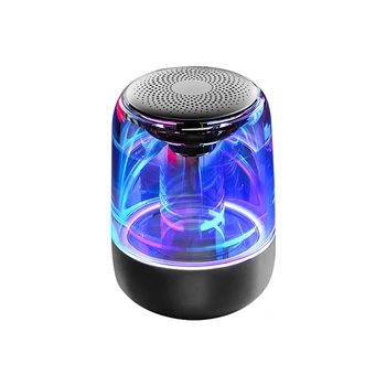 

C7 "5W" Wireless Bluetooth Speakers LED Lights Stereo Column Portable Speaker TF Card FM For Phones Speaker HIFI