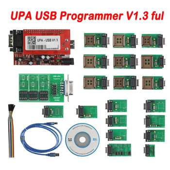 

Best UPA 2020 UPA Usb Programmer Ecu UPA-USB ECU Programmer UPA USB V1.3 with Full Adapter Car Diagnostic Tool