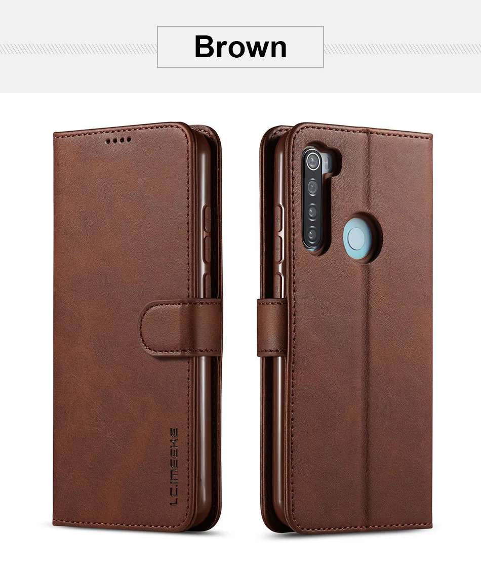 Чехол для Redmi Note 8 Pro для Xiaomi Redmi Note 8 Pro Чехол s кожаный Винтажный чехол для телефона на Redmi Note 8 чехол-книжка с подставкой