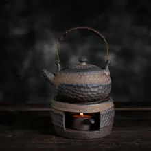 Чайный сервиз для теплого чая фарфоровый чайник нагревательное