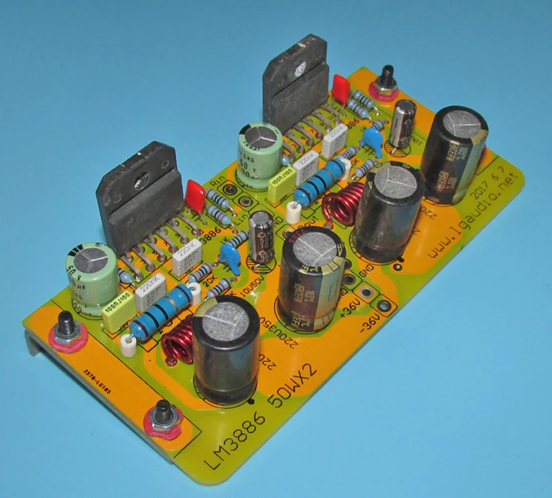 LM3886 усилитель мощности двухканальный 65 Вт* 2 усилитель мощности