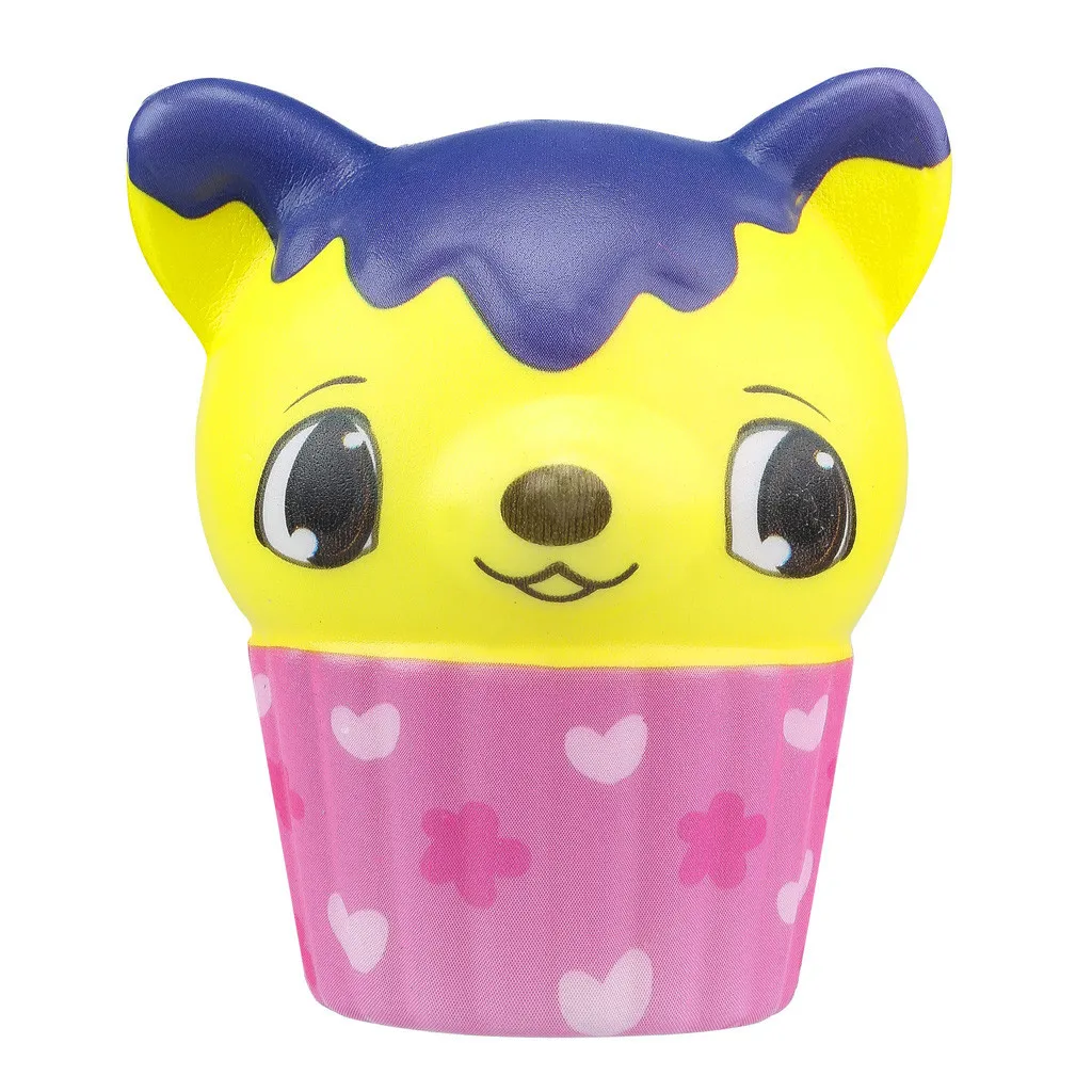 Kawaii Мини-мороженое олень медленно поднимающийся прекрасный мягкий сжимается игрушка мультфильм Хитрый декомпрессии игрушки животных# A