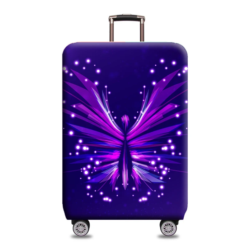 Abstract Butterfly Дорожный эластичный Чехол для багажа, защитный чехол для 18-32 дюймов, Чехол для багажа, защитный чехол XT903 - Цвет: Abstract Butterfly