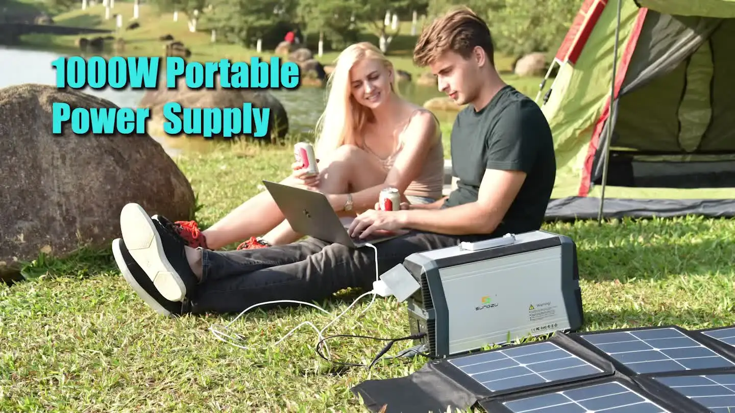 Переносной Солнечный генератор 1000 Вт для домашнего использования 1 кВт