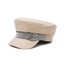 Шляпа женская летняя Корейская сетка Красная дамская темпераментная шапка с бриллиантом Британский дикий Модный берет