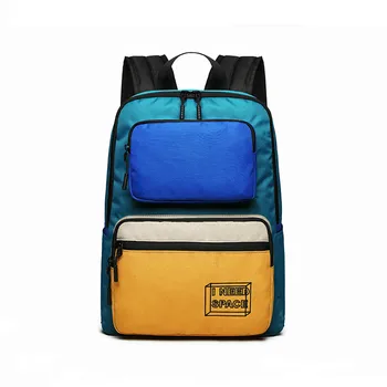 

2019 New College Student Bag High Quality Large Capacity Backpack Casual Fashion Multicolor Travel Bags Male Female School Bag