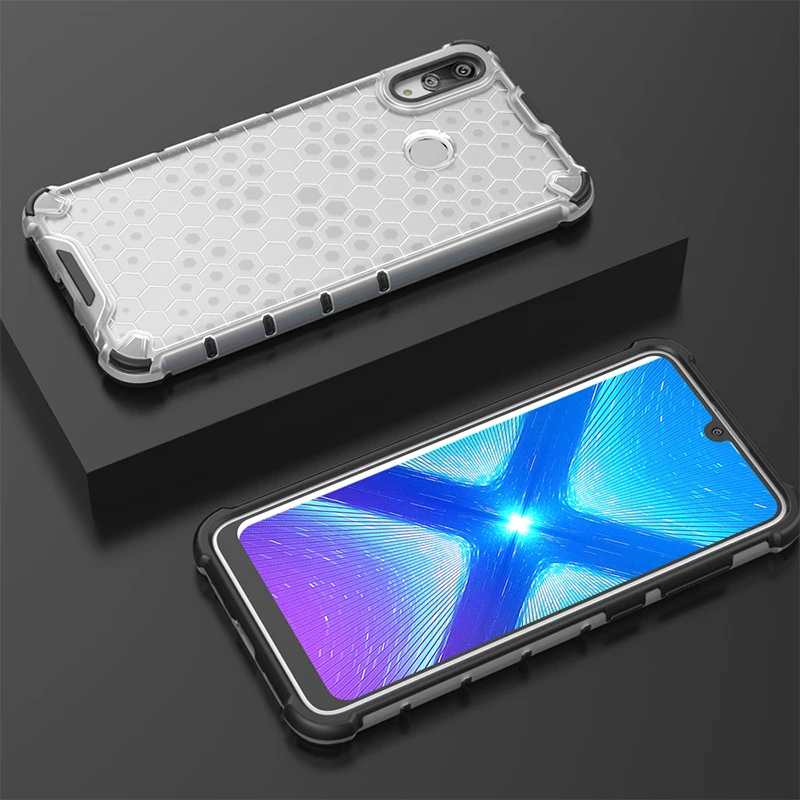 Гибридный бронированный чехол для huawei Y6 Y7 Y9 2019 противоударный Prime прочная подушка