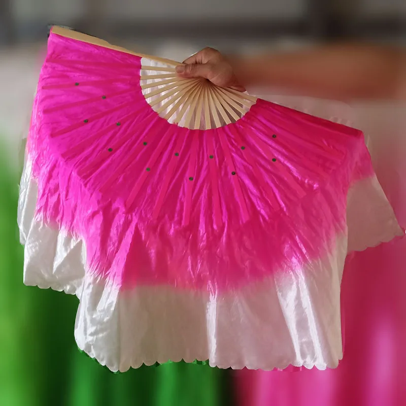 

18 Bone Dance Fan Chinese Dance Fans Traditional Stage Acessories Right and Left 2pcs/pairs