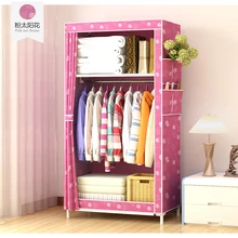 Многоцелевой нетканый Тканевый шкаф для спальни, складной шкаф для хранения одежды, пылезащитный Тканевый шкаф, домашняя мебель