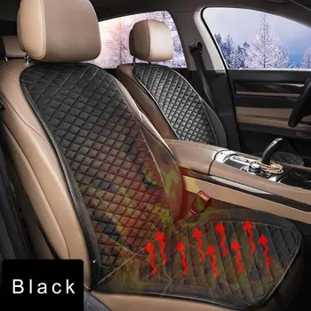 

12V Car Heating Cushion Heated Seat Cushion Car Styling Heated Cushion Front Seat Cover Auto Interior Car Seat Protector Cover