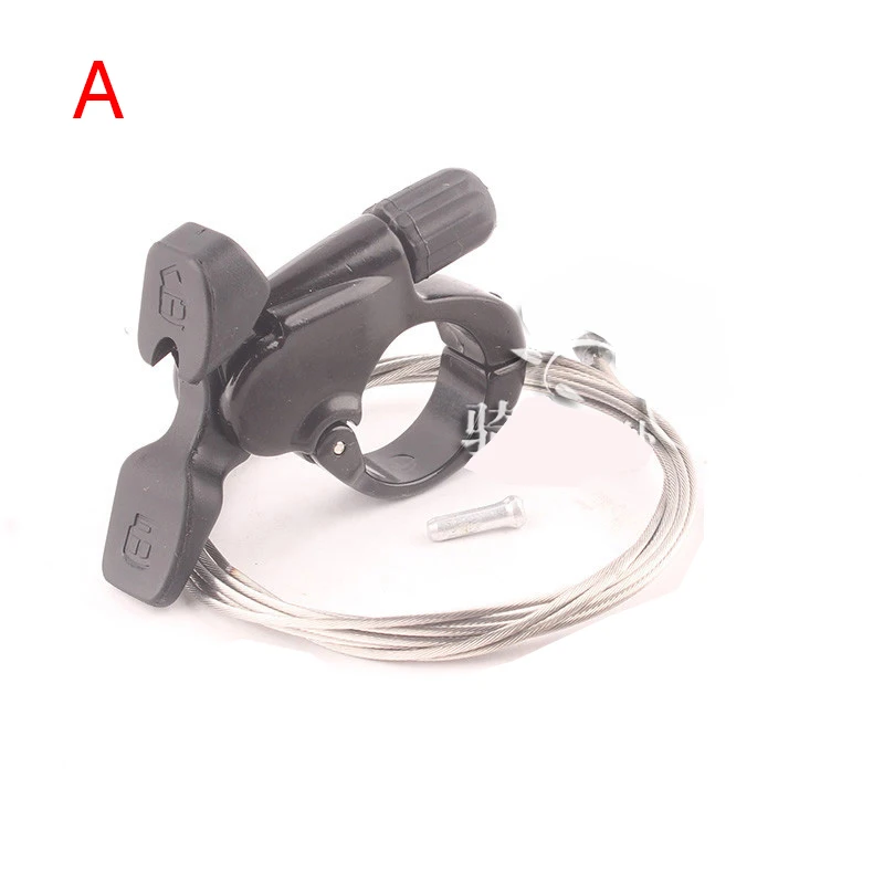 MEIJUN Mountain Bike Oil Spring Front Fork Controller Bicycle Fork SR ST Fork Remote Lockout Lever Cable manual switch - Цвет: A