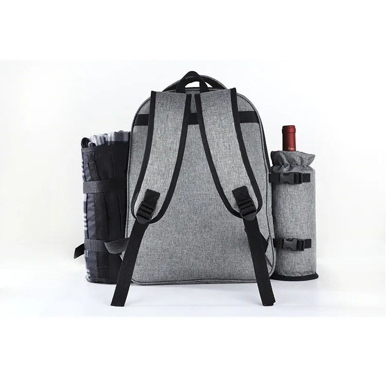 Picnic Backpack Basket Cooler Insulated Fridge Box Travel Lunch BBQ Camping Thermal Outdoor Picnic Bag Waterproof